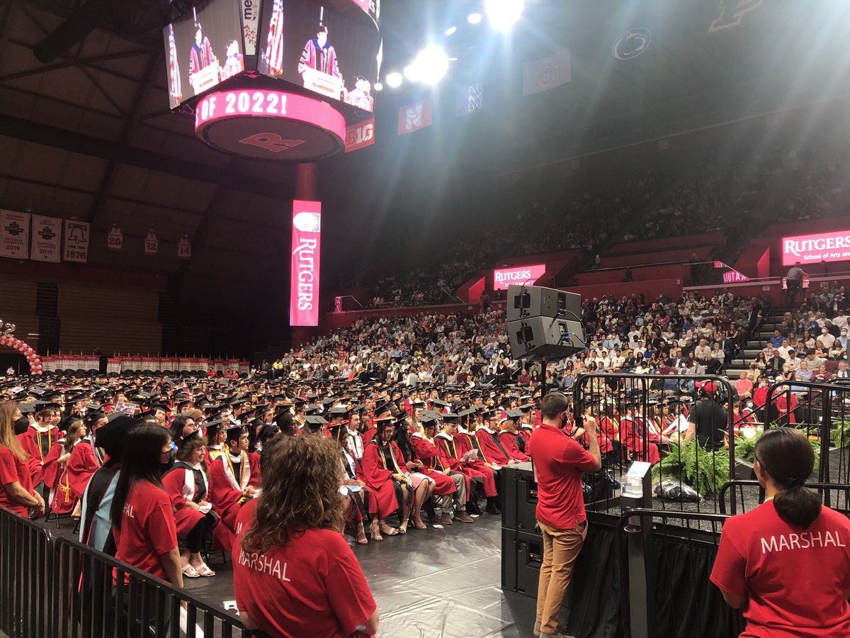 santoshgnag's tweet photo. Rutgers SAS convocation. Congratulations class of 2022! #RutgersSAS #RutgersCS @RutgersSAS https://t.co/pWByXZP3BO