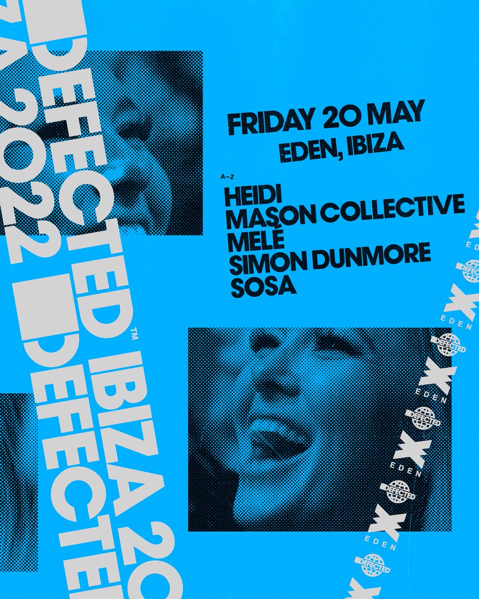 Back to the White Isle on Friday. Playing alongside... @djheidi @MasonCollective @ukmele @Mamboibiza @sosamusicuk @edenibiza on Friday!