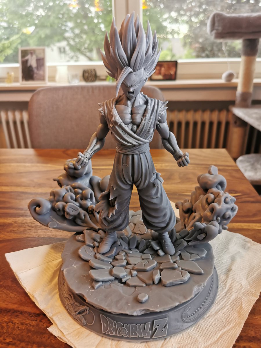 FireFly3DPrints's tweet photo. We have something BIG in the work (for us privately).

But before we paint we need to repair a few things. The printing took almost a week. 👀

We can't wait to see the finished figure!!

#FireFly3Dprints #dragonball #dragonballsuper #songohan #gohan #ssj #3dprint #artist https://t.co/Nr40a0Tcv8