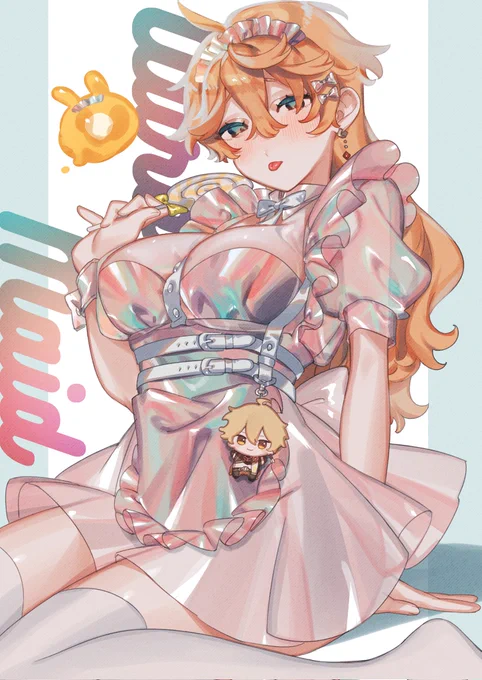 オーロラメイドのタル♀️
女体化 