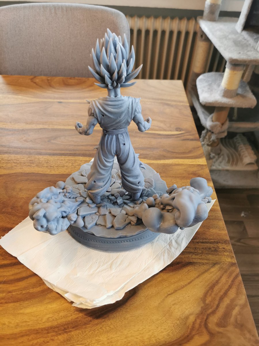 FireFly3DPrints's tweet photo. We have something BIG in the work (for us privately).

But before we paint we need to repair a few things. The printing took almost a week. 👀

We can't wait to see the finished figure!!

#FireFly3Dprints #dragonball #dragonballsuper #songohan #gohan #ssj #3dprint #artist https://t.co/Nr40a0Tcv8