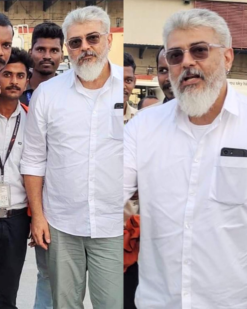 #Ajithkumar latest pic 📸

#AK61