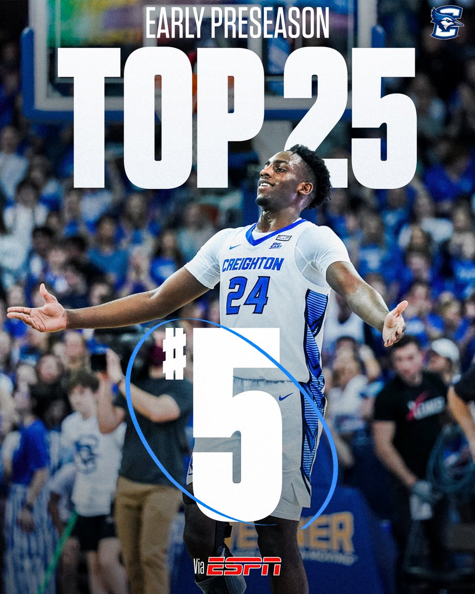 BluejayMBB's tweet photo. Checking in at Number 5!

#GoJays https://t.co/uJGN2tG81M
