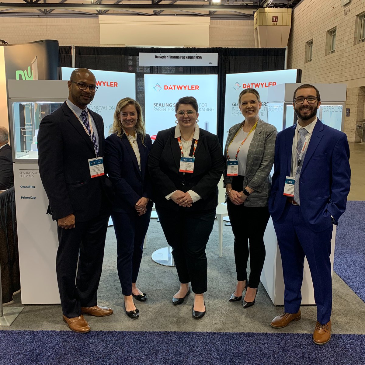 Stop by booth #404 at CPhI North America today to meet our team of experts! #DiscoverDatwyler #CPhINA