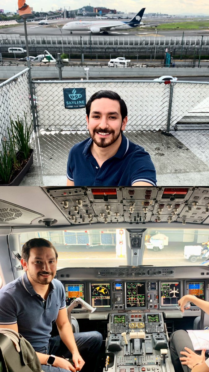 SMluisF's tweet photo. @Aeromexico Para mí la aviación es mi nayor pasión y lo que más me hace feliz en la vida. Es inexplicable la magia que sientes a la hora de volar. Y más mágico haciéndolo con La línea que nos une. Sin duda conocer el hangar sería un sueño hecho realidad, un logro más del bucket list. #AMGeek https://t.co/Wx3kSNWC3P