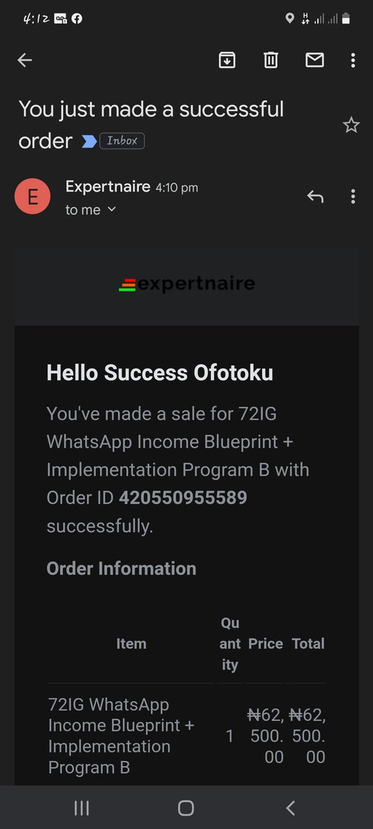 moistsuccess's tweet photo. 1st sales 💃💃💃💃💃💃💃💃
Thanks to @toyinomotoso 
Thanks to @expertnaire 
My joy right now knows no bound.
This is one out of the many to come....... https://t.co/WeXHdzqwcL