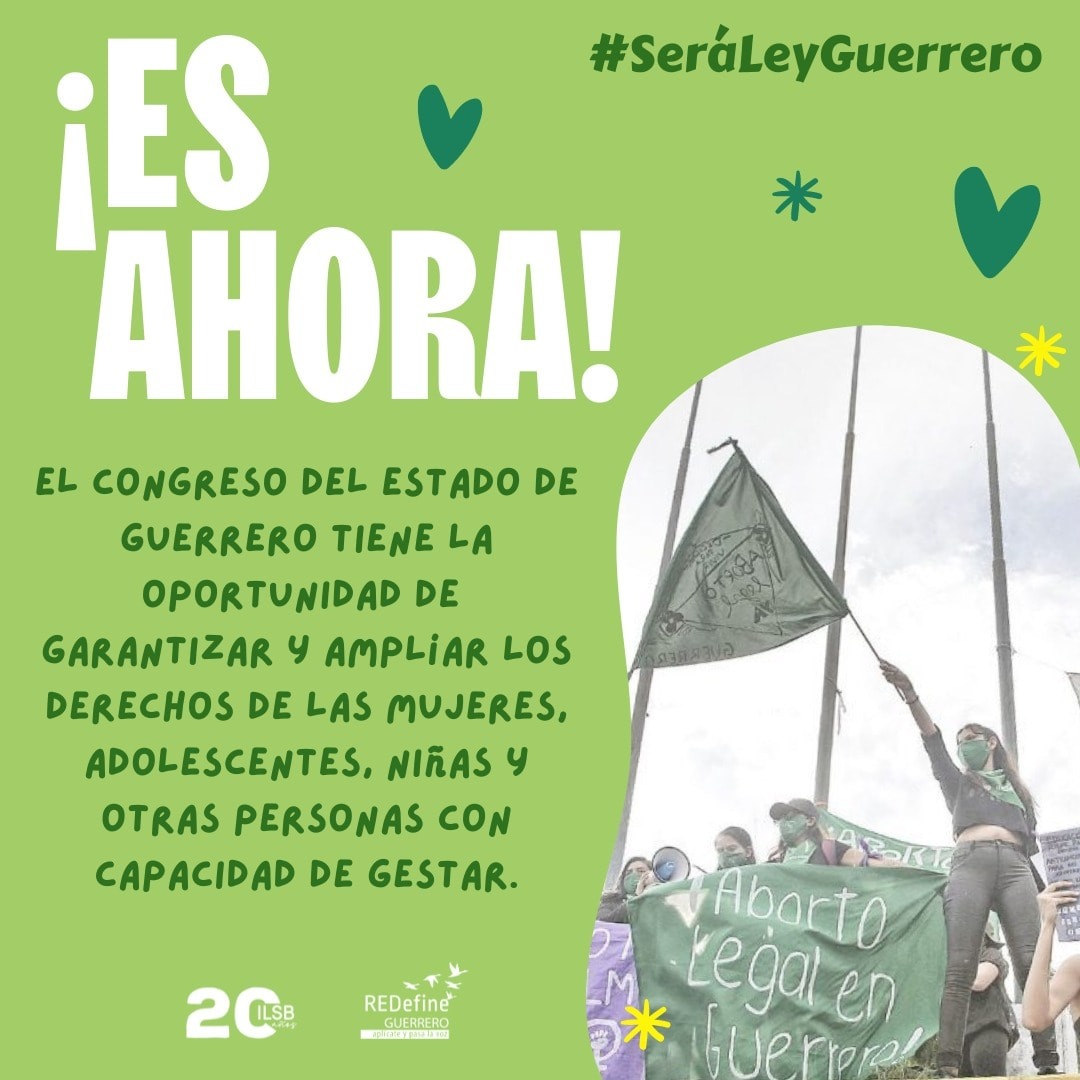 Hoy de nueva cuenta se discutirá la despenalización del aborto en #Guerrero 💚💚💚. 
La sesión inicia a las 11:00 am >facebook.com/congresogro

 #SeráLeyGro  💚🔥💚#SeráLeyGuerrero #AbortoLegalGuerrero
📍Cc:<a href="/congresogro/">Congreso Guerrero</a>, <a href="/Beatriz_Mojica/">Beatriz Mojica Morga</a>, <a href="/BernardoOrtega_/">BernardoOrtegaJ</a>, <a href="/NoraVelazquez21/">Nora Velázquez</a>...