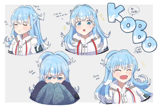 congratulation on 500k subscribers!!
Koboちゃんの色々な表情がホント可愛い☔️☔️☔️
#AeruSeni 
#KoboKanaeru
#HololiveID 