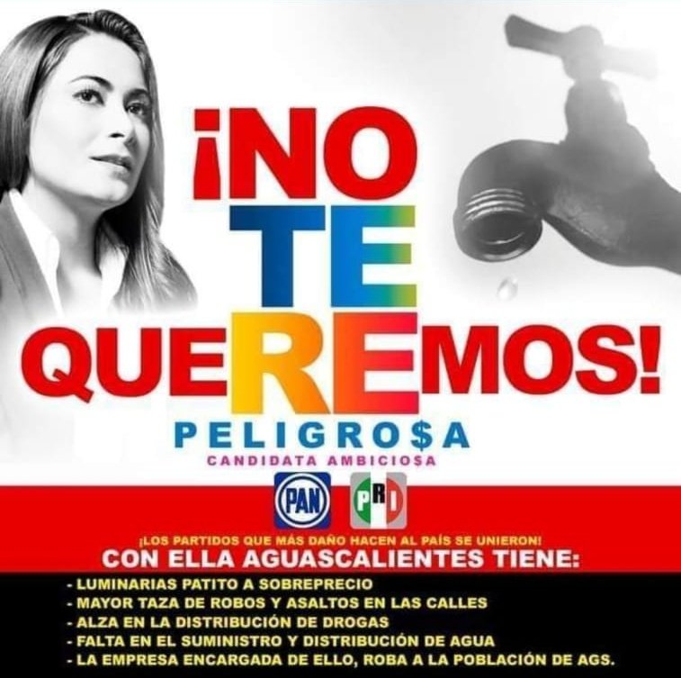 Claudia_ag's tweet photo. @brujo_sarabia @a_vargas_o @Nora_Ruvalcaba @INEMexico #TereMoches y sus patrocinadores del #PRIAN andan muy desesperados, saben que ya perdió por corrupta e inepta.

Si Teresa no va al debate de hoy 17 de mayo pierde, si va pierde más, así las cosas con la #CandidataTeleprómter
Carga un costal de averiguaciones previas https://t.co/DzL1m74zfW