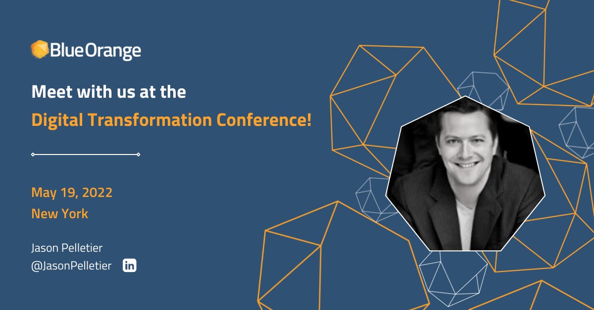 BlueOrangeData's tweet photo. The #DigitalTransformationConference is in 2 days! Connect with Blue Orange rep, Jason Pelletier today to discuss your strategy for #digitalinnovation. You can schedule to meet with our team prior to the conference at https://t.co/89Gqma780v.
#DIGTRA @Roar_Digital https://t.co/2x49AF6kfE