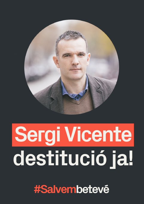 Avui hem sabut que <a href="/sergivicente/">Sergi Vicente</a> i el Consell d'Adm. s'han gastat 17.545 €!! en una empresa externa per gestionar els acomiadaments dels companys de <a href="/beteve/">betevé</a>, i la campanya de comunicació per intentar salvar la seva imatge. Prou malbaratament de € públics! #SergiVicenteDimissió