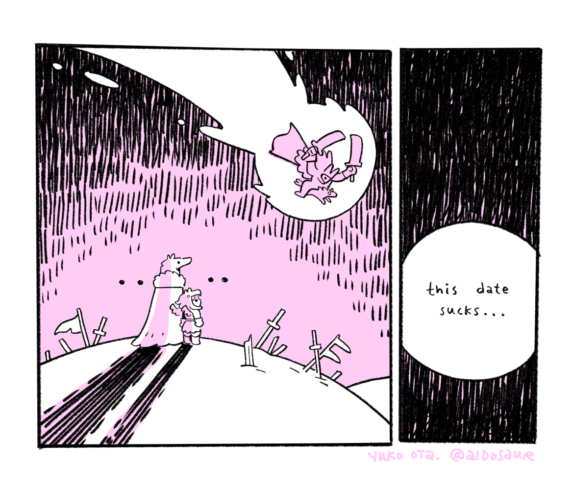 blaidd dating sim going poorly...