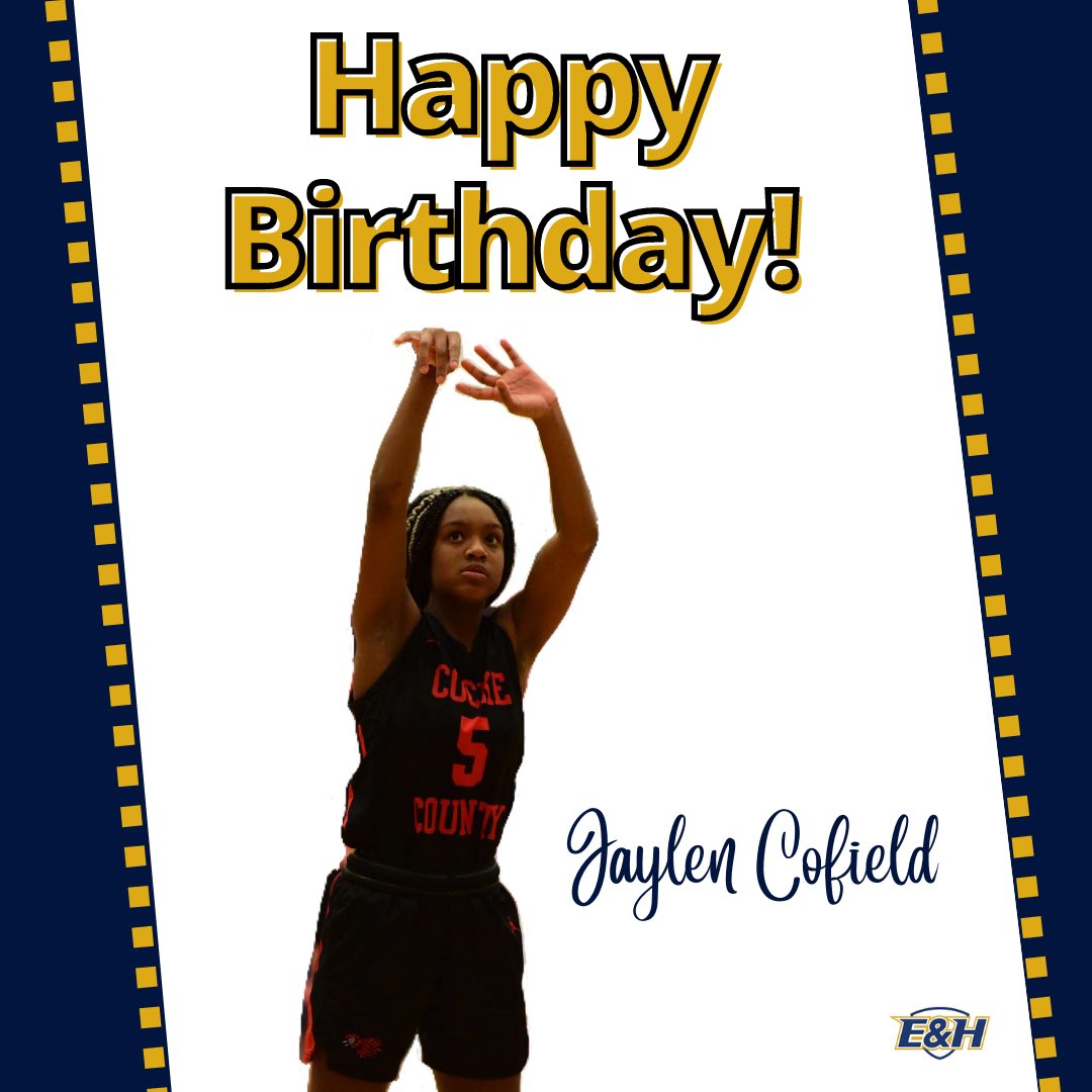 EmoryHenry_WBB's tweet photo. Help us wish a Happy Birthday to incoming Freshman, Jaylen Cofield! Hope you have a great day!π₯³πππ #gowasps #dnsty #ehcwbb https://t.co/u0XjdWnKVJ