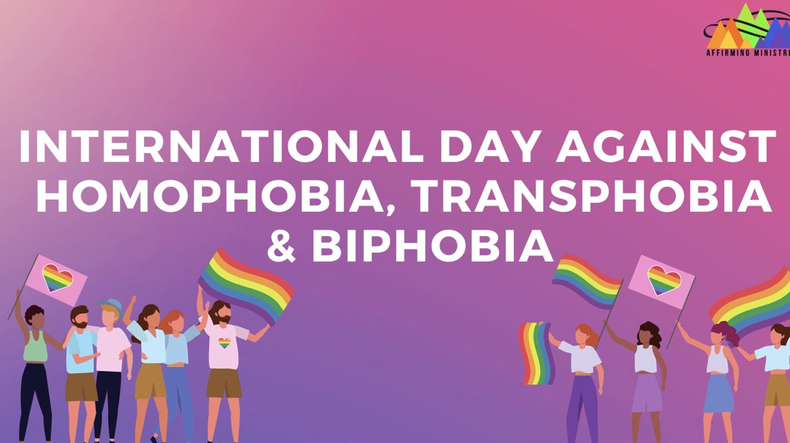 Today is International day against Homophobia, transphobia and biphobia. Today we recognize the achievements we have made but also the struggles the community continues to face. #IDAHOBIT2022