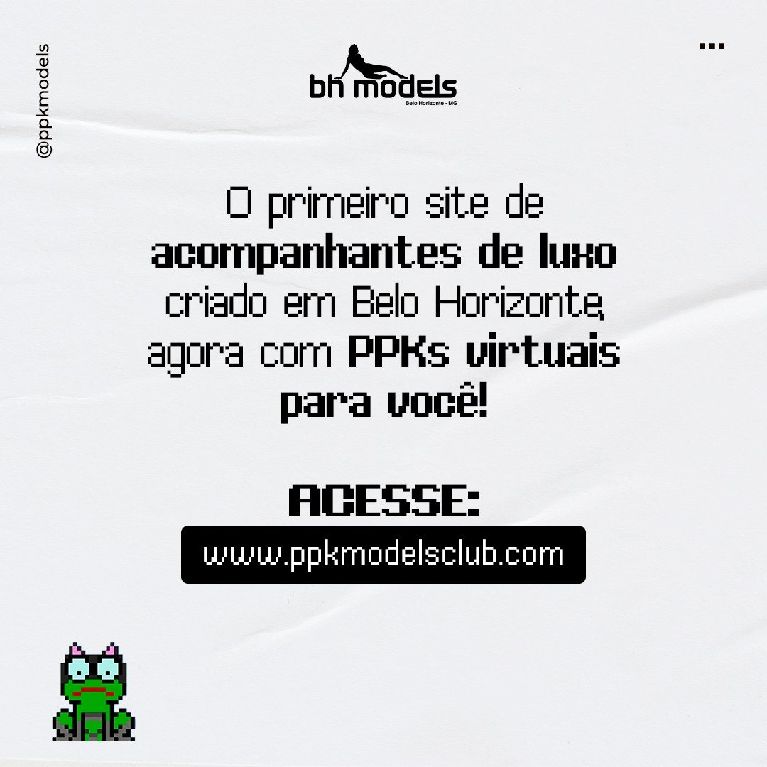 PPKModelsClub's tweet photo. É isso mesmo! O primeiro site de acompanhantes de luxo em Belo Horizonte, chegou na Web3, mostrando mais uma vez o pioneirismo na área.
Acesse e saiba mais 👇
🌐 https://t.co/lBV9WstcER
#PPKModelsClub #NFT #NFTart #NFTcollector #NFTbrasil https://t.co/oF5lrnd8aB