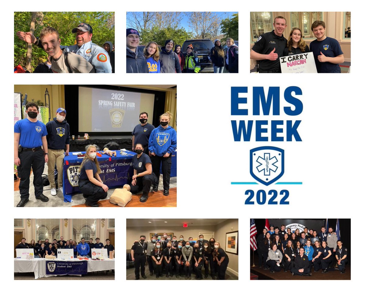 Happy EMS week from Student EMS at Pitt! We’re taking this week to thank our fantastic members and neighboring agencies all throughout Pittsburgh! Stay tuned for member spotlights and a day in the life!