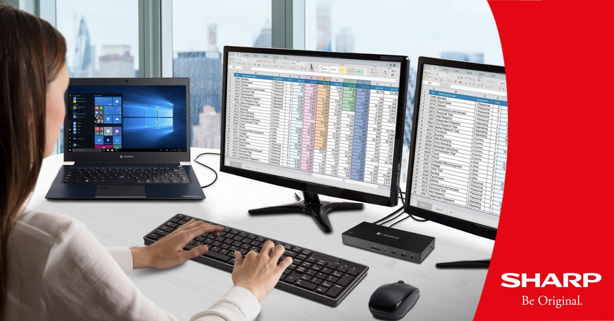 Sharp_Europe's tweet photo. Sharp PC as a Service (#PCaaS) takes away the hassle and many of the overheads associated with buying and managing PCs, providing your business with affordable and secure managed laptop services – find out how: https://t.co/vSuxBMGBCQ
#ITservices #ITsupport https://t.co/0PTCL4QS5k