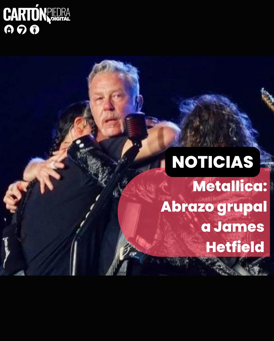 CartonpiedraD's tweet photo. Metallica tiene su corazoncito, amigos.
#Metallica
#SaludMental 
#JamesHetfield 

https://t.co/b9AzTgxxhM https://t.co/bmjb81WYio