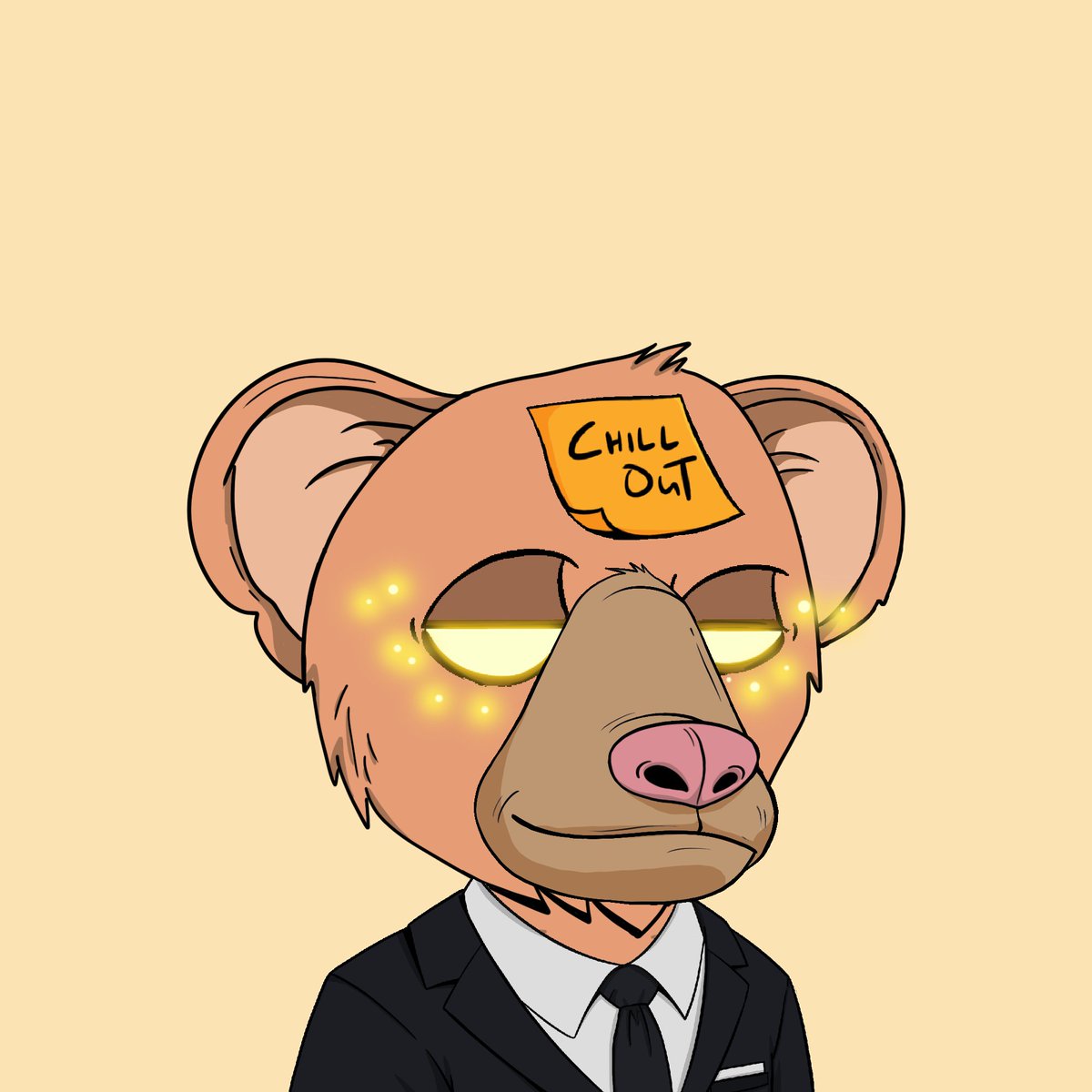 <a href="/BabyOKBears/">Baby Okay Bears</a> Glowing eyes + Suit hit different!