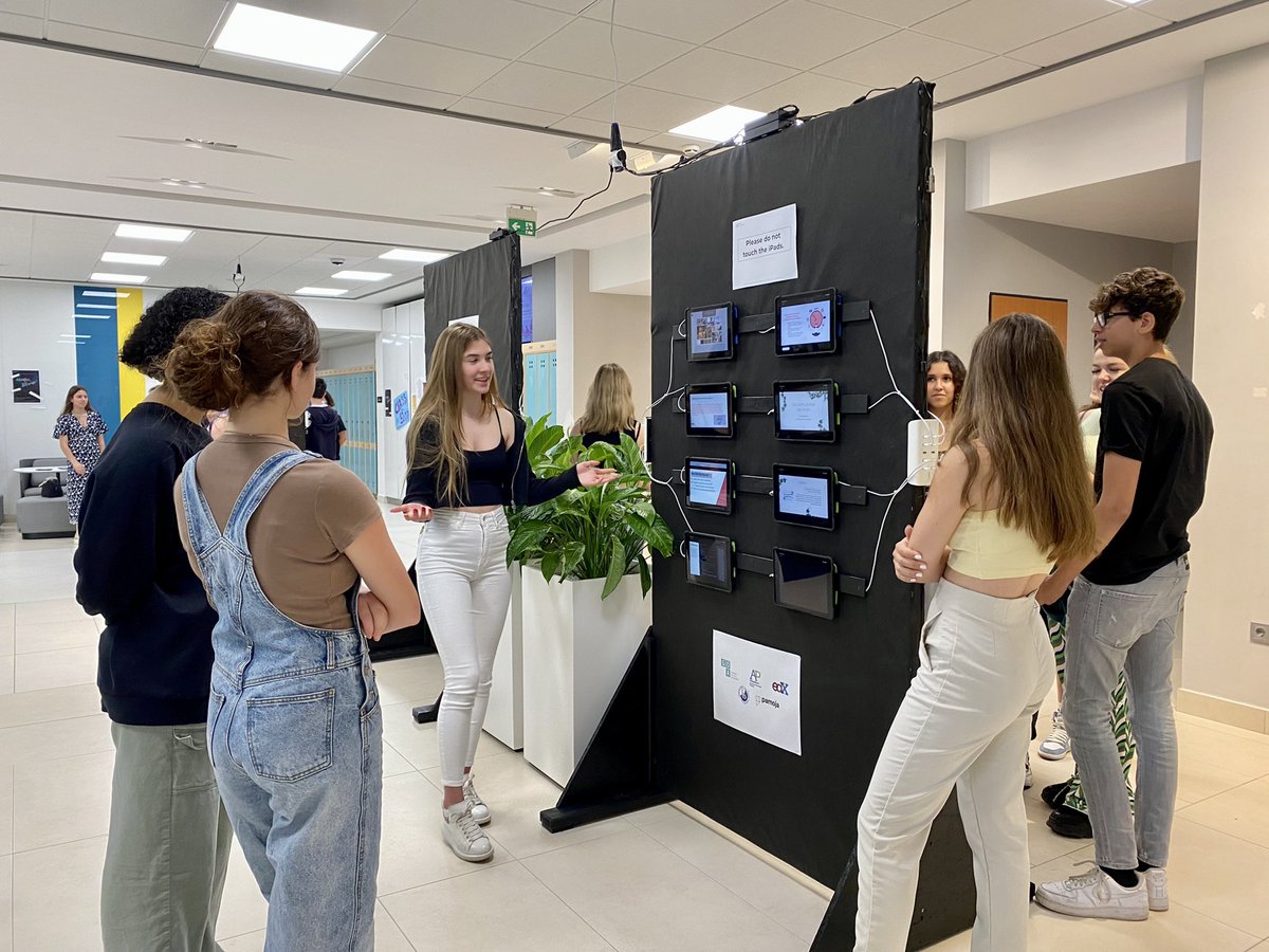 Tami Canale (@canaleteach) on Twitter photo Students at <a href="/aisbudapest/">AIS Budapest</a> share how their online learning experiences with <a href="/GOAlearning/">Global Online Academy</a>, EdX, <a href="/pamojaeducation/">Pamoja</a>, and AP helped empower them to build their futures. #AISBLearns #FutureReadyToday Students at <a href="/aisbudapest/">AIS Budapest</a> share how their online learning experiences with <a href="/GOAlearning/">Global Online Academy</a>, EdX, <a href="/pamojaeducation/">Pamoja</a>, and AP helped empower them to build their futures. #AISBLearns #FutureReadyToday