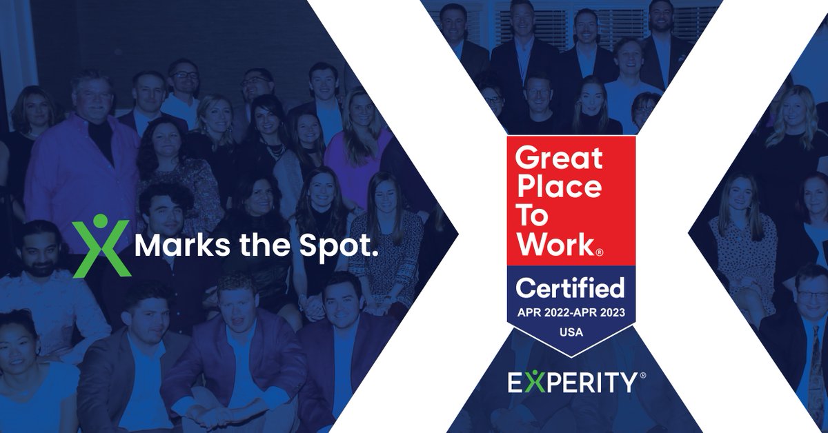 ExperityHealth's tweet photo. Hot off the press! We are so proud of our Great Place to Work Certification. Our employees and their workplace experience remain a top priority every day. Read the press release here >> https://t.co/z4kDlcOZYQ
#GPTWcertified
#CertificationNationDay
#CertifiedPride https://t.co/6UF8Bb9qRc