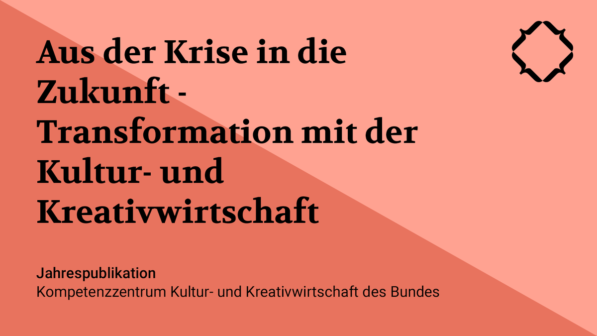 Unsere Jahrespublikation aus der #Krise in die #Zukunft ist online📖! Sie zeigt einen Überblick der Themen, die uns 2021 beschäftigt haben: ow.ly/6xF650Jae7C
#Tranformation mit der #Kultur- und #Kreativwirtschaft!
#outnow #Publikation <a href="/BundesKultur/">BKM Kultur & Medien</a> @BMWK