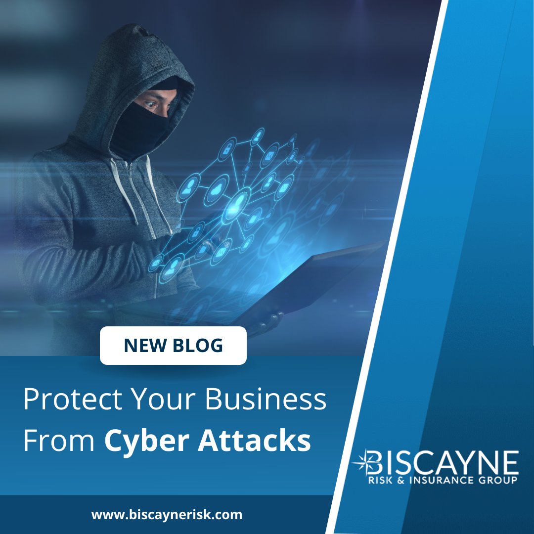 BiscayneRisk's tweet photo. Experiencing a cyber security breach can be detrimental to any business, but having the right coverage can prevent that. Click here to learn how you can protect your business from cyber attacks ➡️ https://t.co/XFtnFUpGu9 #CyberSecurity #Hack #CyberAttack #Hacking https://t.co/XZP9K6G4fp