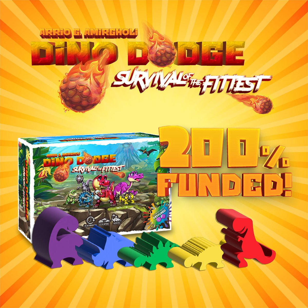 WOW! Another accomplishment! We doubled our funding goal! Thanks again for all for your support!