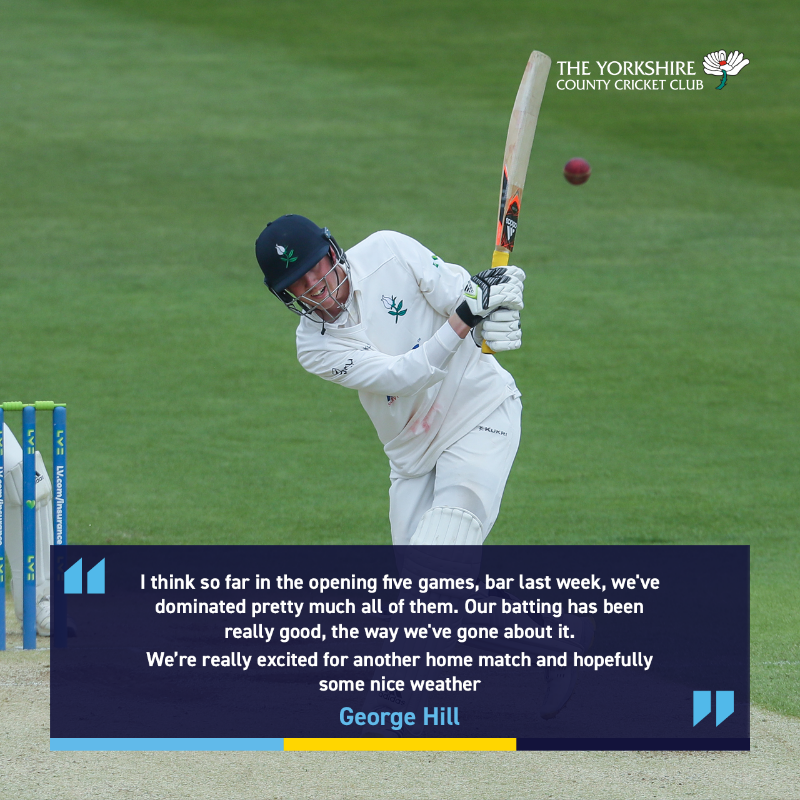 YorkshireCCC's tweet photo. Match Preview 👇 

🏏 Yorkshire 🆚 Warwickshire
📍  Headingley Stadium
🗒 Thursday 19 - Sunday 22 May

 #OneRose