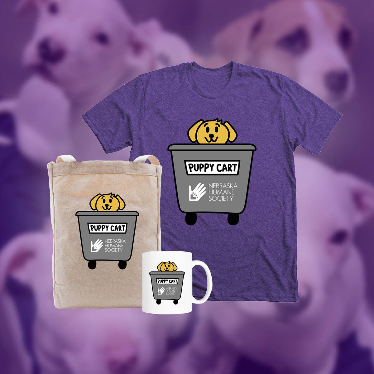 NEHumaneSociety's tweet photo. You can't win a puppy ... but you can win a #PuppyCart package! For every $5 donated today through Thursday for #DoGoodWeek, you'll be entered to win a Puppy Cart shirt, coffee mug, and tote bag!
Get in the running here: https://t.co/7yLTl0l4dW https://t.co/SwY1T9Ub5e