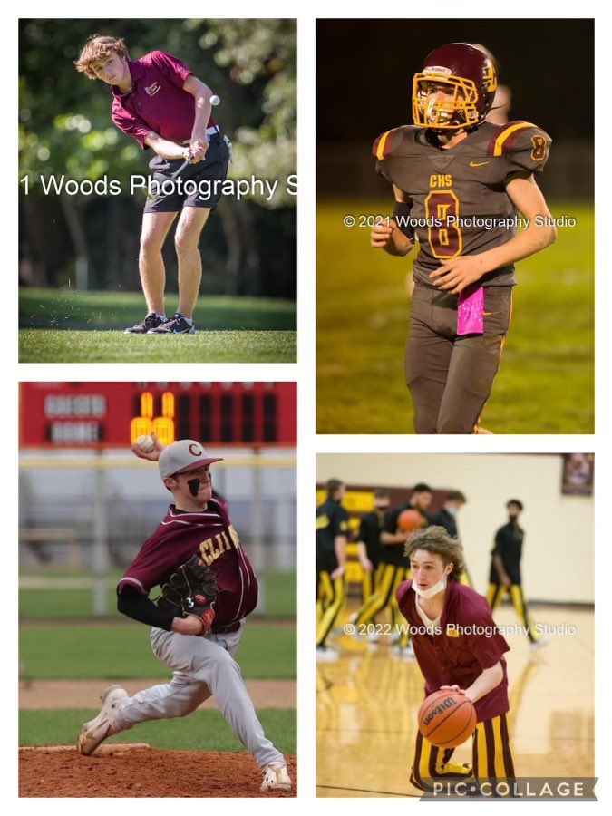 ClintonHS's tweet photo. Congratulations to Mason Walker for being voted Male Athlete of the Year!  This award is voted on by all the Varsity Coaches. Mason is a 4 sport athlete for the Maroons. Keep Grinding!  Go Maroons! https://t.co/yGrriItJIL