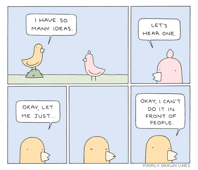 so many ideas 