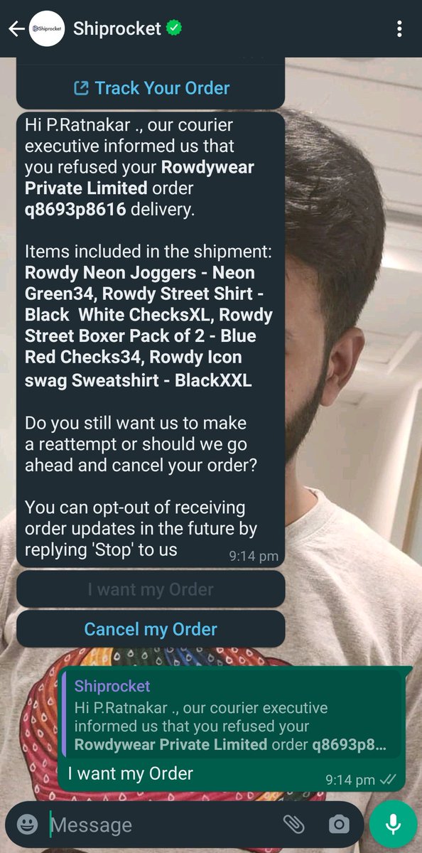 Hey <a href="/help_delhivery/">helpdesk_delhivery</a>, delivery partners are updating false allegations or wrong updates and even though product is out for delivery but not given. Plz take necessary action and make the delivery asap. I received <a href="/ShiprocketIndia/">Shiprocket</a> update stating same.