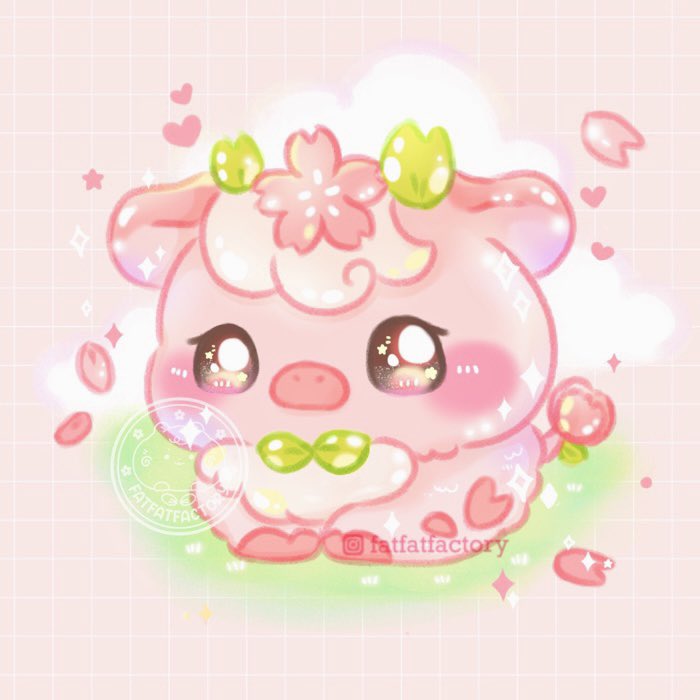 fatfatfactoryhk's tweet photo. Sakura cow is coming ☺️🌸🐮
First time trying to draw a cow! Hope you like it! 💖😆 inspired by some amazing artists @lilypawstudio @_sueweetie @riacchie @quirkory 💖☺️☺️!
🌸
#cow #cutecow #cowlover #cutecows #cows #cowdrawing #cowstagram #animalartist #cowart #sakuraart https://t.co/5pdCDHFZSJ