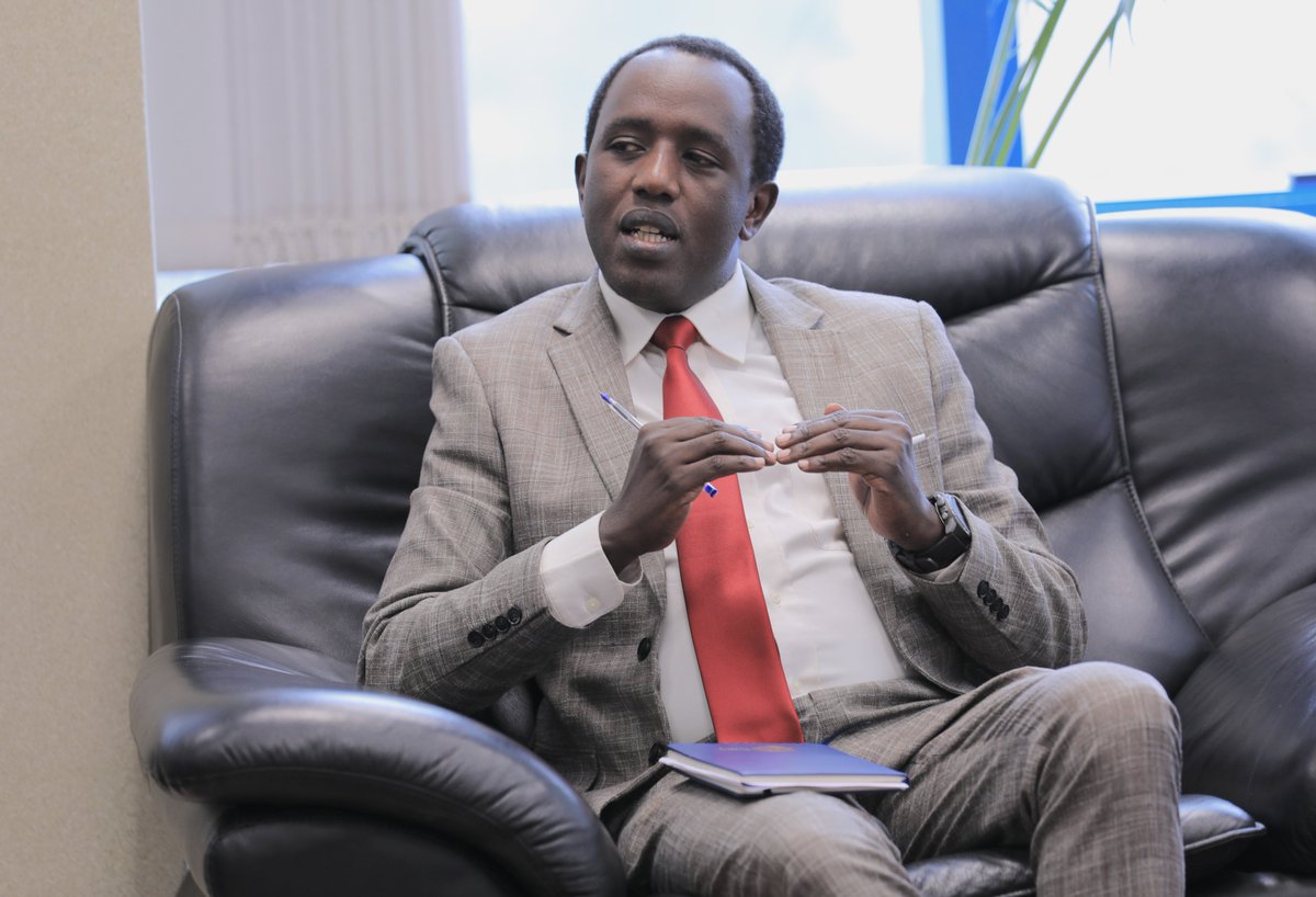 On the sideline of #SEforAllForum, today PS <a href="/P_Habinshuti/">HABINSHUTI Philippe</a> received <a href="/And_Harper/">Andrew Harper</a>, Special Advisor to the HC for <a href="/Refugees/">UNHCR, the UN Refugee Agency</a> on Climate Action. They discussed areas of interventions including sustainable energy in humanitarian settings&amp;environmental protection in refugee hosting areas