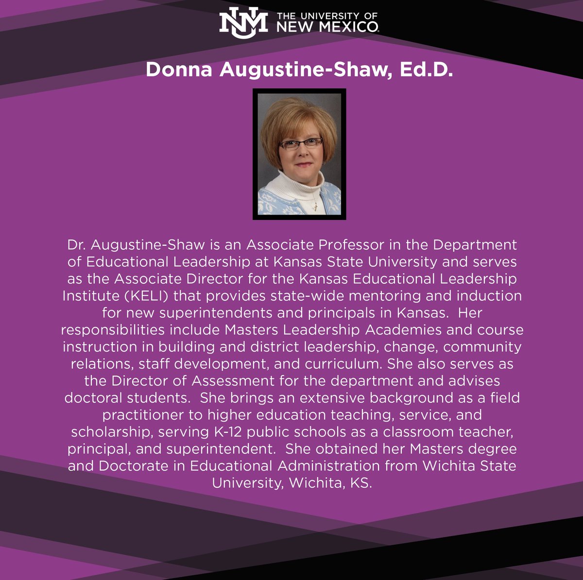 We are pleased to introduce Dr. Donna Augustine-Shaw! She will be presenting "Creating Powerful Mentoring Constellations" on Friday, October 28, at 11:00 AM (MT).

Read more about her presentation here lnkd.in/gaizXUu

#Confrerene #Mentoring #Speakers