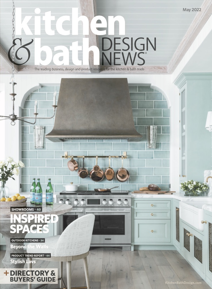 The May 2022 issue has landed! Check out the digital version on our website. Cover project by @richarda2z for Design Galleria Kitchen and Bath Studio in Nashville, TN. kitchenbathdesign.com/issue/173739/m…
