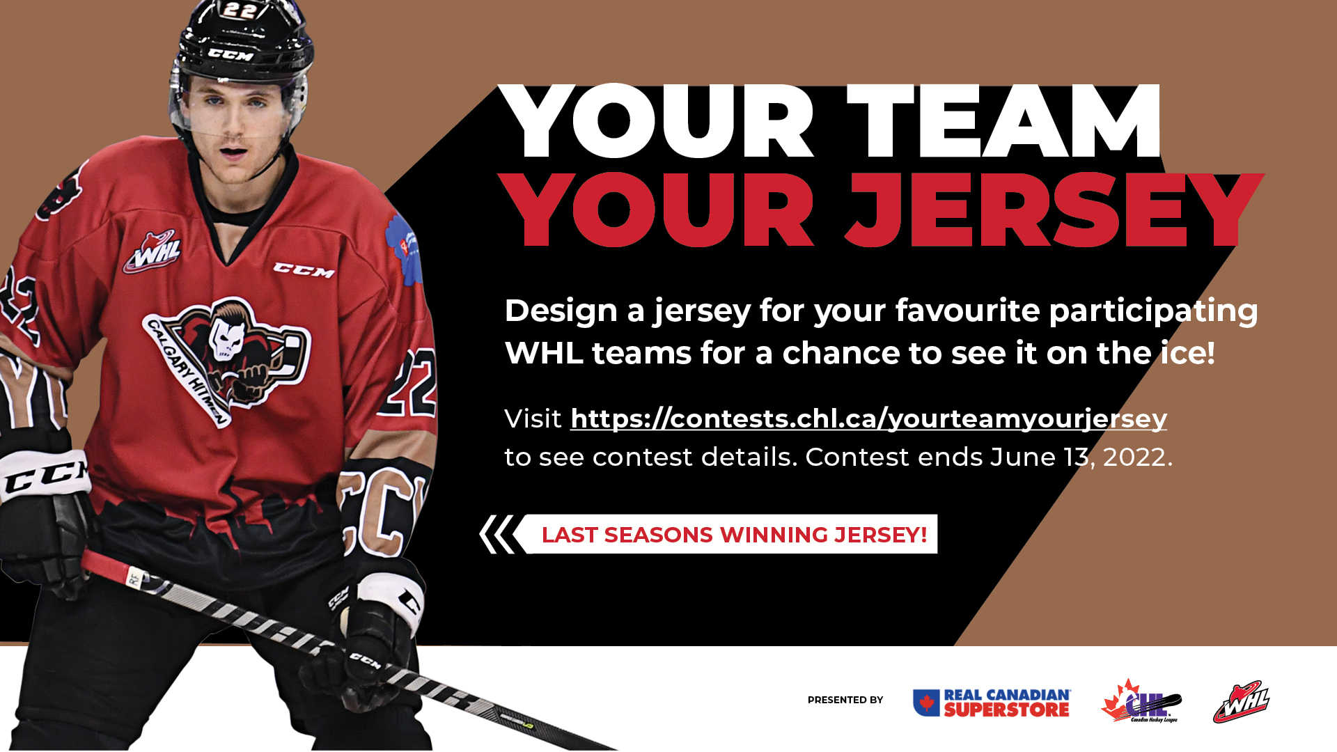 Competition: CHL Jerseys Designed by You!