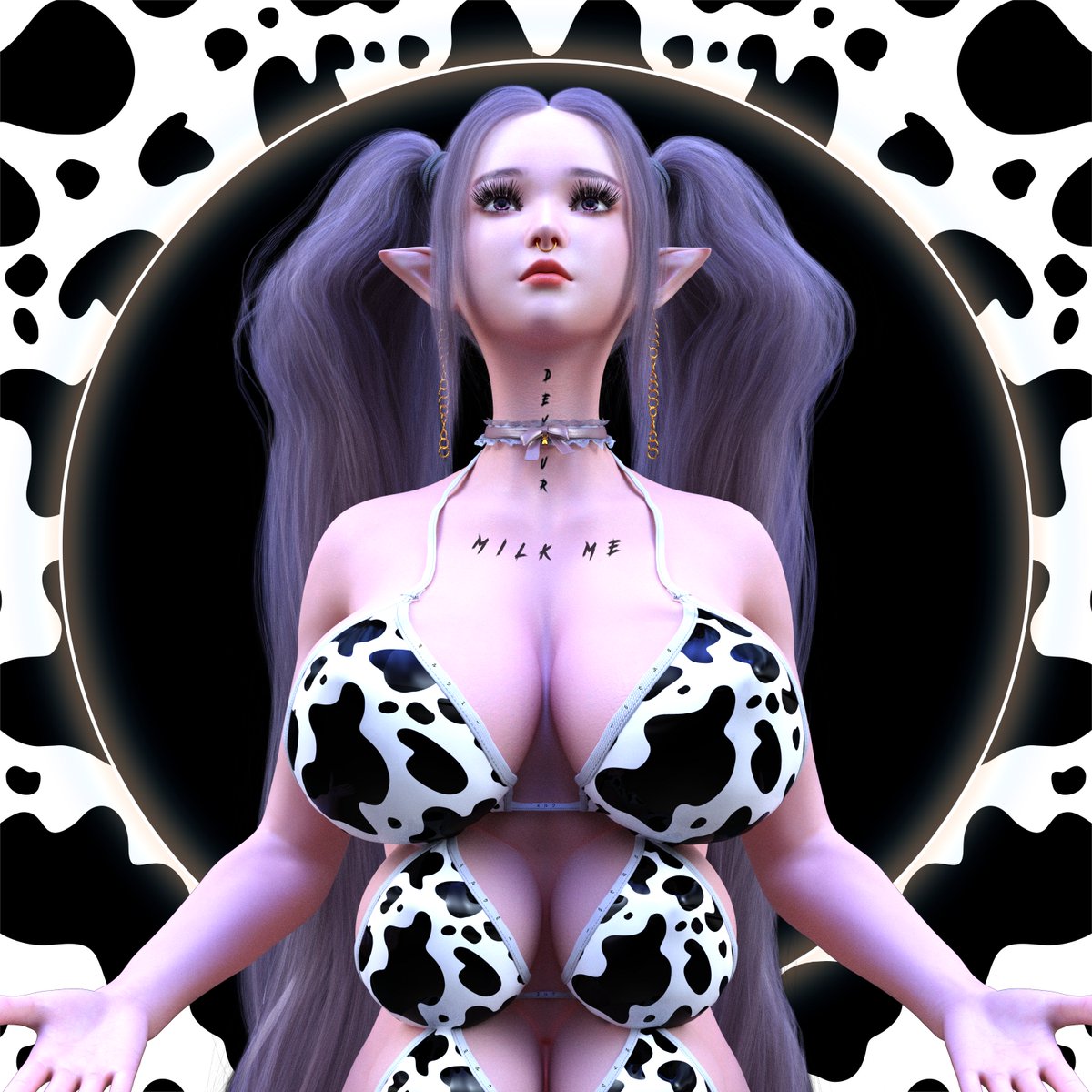 100 DAYS OF NFTS 

DAY 81 .1 ETH FLOOR 

MOO!!!!! 

opensea.io/assets/0x495f9…