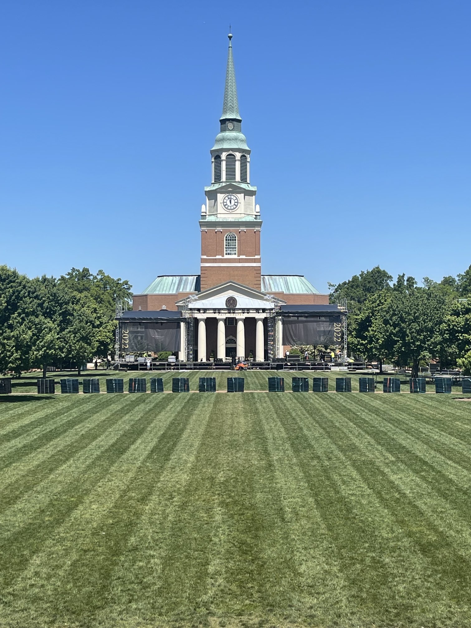 Wake Forest University on Twitter: "RT @rtkersh: 24 hours after glorious  #WFU22 🎓celebration concluded, packing it all up…&amp; start planning for  #WFU23! 🎩 https://t.co/vrpFvraETh" / Twitter