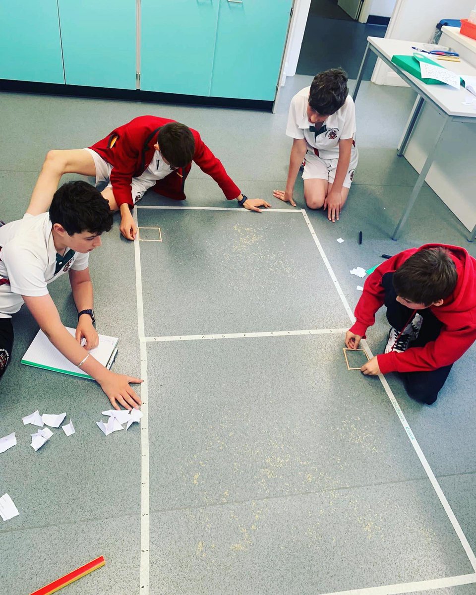 ArnoldHouseSch's tweet photo. Year 8 estimating the population density of rice across our three sites - using 10cmx10cm quadrats! #year8 #ricepopulation #arnoldhouseschool #stjohnswood #marlboroughplace #canonspark https://t.co/cqLD4wfs1W