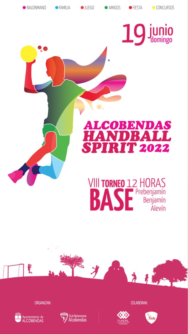 bmalcobendas's tweet photo. 📣  ¡¡NOTICIÓN! 🤩
🎉 ¡¡VUELVE EL HANDBALL SPIRIT!! 🎉
📍Alcobendas
✍️ ¡¡INSCRIBE A TU EQUIPO!!
https://t.co/AGQOJD3SRb
El gran Torneo Base de Alcobendas tendrá lugar el
🗓 domingo 19 de junio.

#Torneo #Balonmano #Base #Festival #Deporte #Alcobendas https://t.co/V9S7EmMgnS