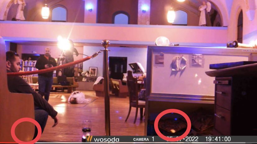 IronParanormal's tweet photo. We’re beginning our next breakdown and analysis of the American Renaissance Church and Museum in Windber, PA with some simple visual oddities, mainly in the form of screen captures from some trail cameras.
#windber #windberpa #hauntedwindber #hauntedchurch https://t.co/plCw58HVdj