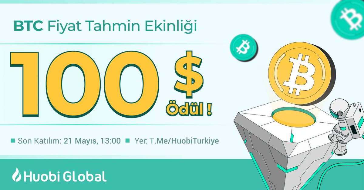🔥 #Huobi Türkiye Telegram Grubuna Özel #BTC Fiyat Tahmin Etkinliği 🤔

Katılmak için tıkla 👉 t.me/HuobiTurkiye