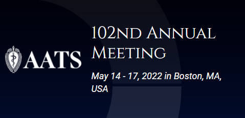 It's been an honor & privilege to partake in this year's exceptional #AATS22 annual meeting! Wonderful to attend in person the impressive format and phenomenal presentations from world experts! Well done @AATSHQ!