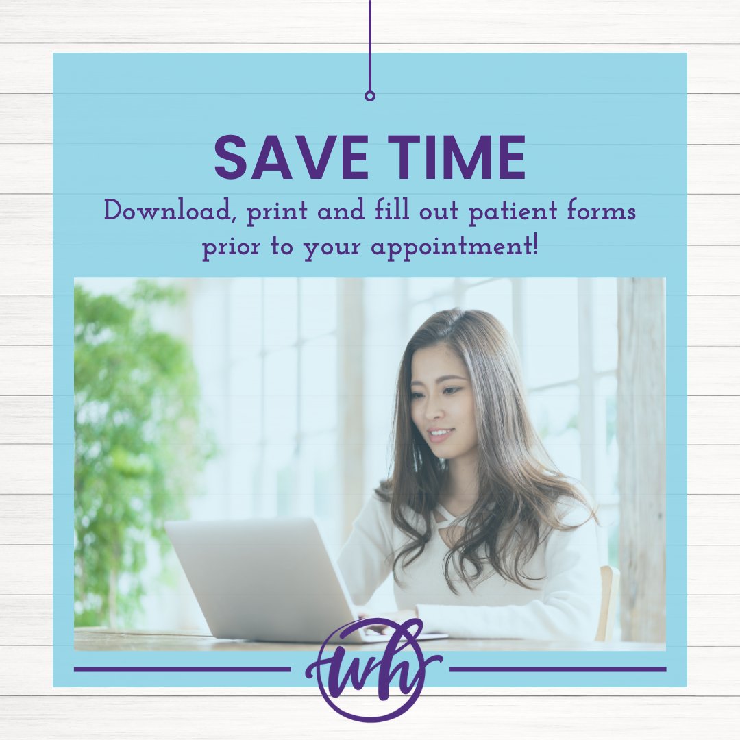 WHSCV's tweet image. 🖥 For your convenience, many of our patient forms can be found on our website! 
⏱ Save time — download, print and fill out patient forms prior to your scheduled appointment!

We look forward to seeing you!

#PatientForms #WHCVA #OBGYN #WomensHealth #CentralVAOBGYN #CentralVA
