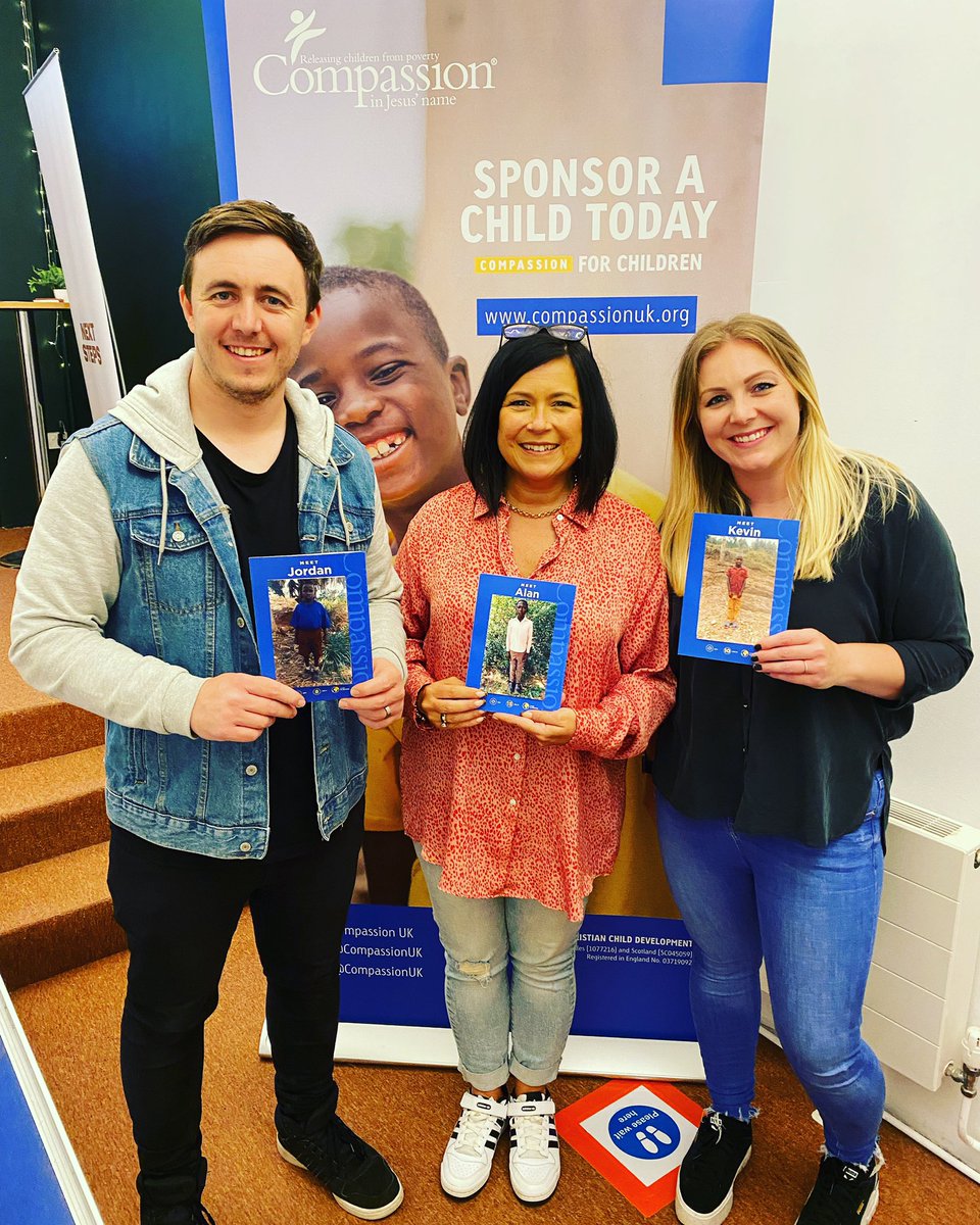 SteffanDJones's tweet photo. It was so good to have @ruthwatkinmog with us from @compassionuk this Sunday @21centurychurch, and we’re so pumped to see brand new sponsorships on Sunday, in Jesus name.
Thank you to all who sponsor, and if you’re yet to, it’s still not too late, https://t.co/VSt9gOHOQA https://t.co/CwV8kdbqxG