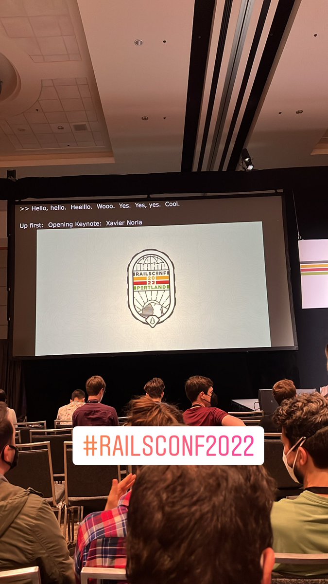 chayadeaver's tweet photo. First tech conference with my team from @ConstantContact. #RailsConf2022 https://t.co/TB1hMXtYRo