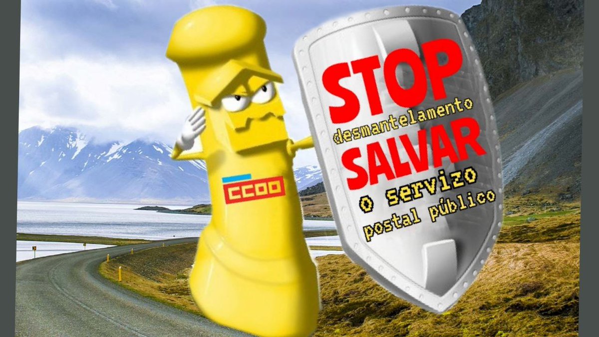 💌 “SALVEMOS O SERVIZO POSTAL PÚBLICO” CCOO recolle firmas, mañá mércores a partir das 11 H. na Praza da Peregrina de Pontevedra.
ccoo.gal/noticia:626263…
#ccoogalicia