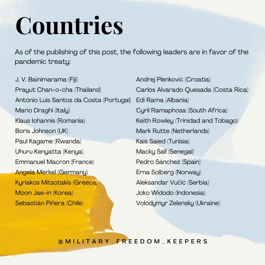 WA_StateTeaRoom's tweet photo. 7. The countries already involved. We already know lockdowns are coming for them. https://t.co/0nX5AO2tV8